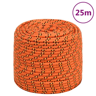 Immagine prodotto di vidaXL Corda da barca arancione 8 mm 25 m polipropilene