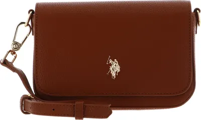 Immagine prodotto di U.S. POLO ASSN. borsa a tracolla Mansion Flap Crossbody Bag Tan marrone