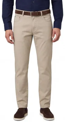 Produktbild von Meyer Baumwollhose Diego beige einfarbig