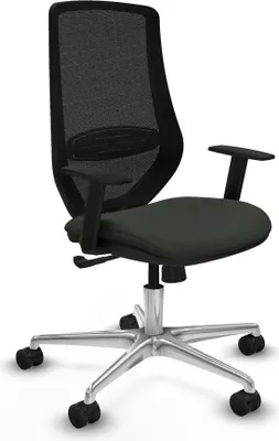 Produktbild von Bürostuhl Piqueras y Crespo D086N0W Schwarz