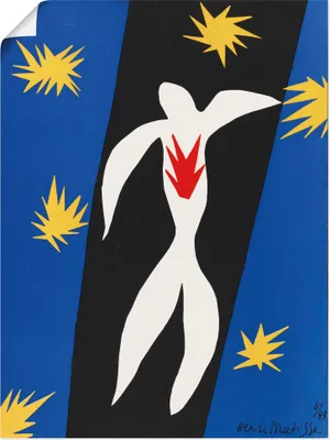Produktbild von ARTland Poster Der Sturz des Ikarus. 1943 Größe: 30x40 cm