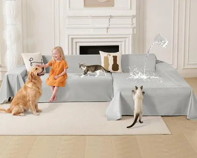 Imagen del producto de Funda protectora para sofás y muebles, ideal para mascotas