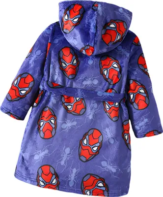 Immagine prodotto di Accappatoio per bambini blu taglia 110 - Spiderman