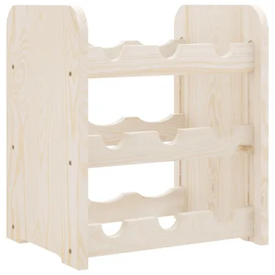 Produktbild von Weinregal 33x25x37 cm Massivholz Kiefer