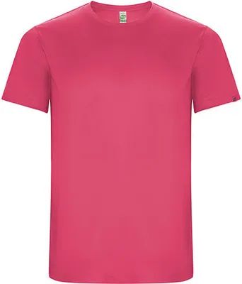 Produktbild von Roly Eco CA0427 | MenŽs Imola Funktions T-Shirt - 50% recyceltem Polyester - Farbe: Fluor Pink 228 - Größe: XL