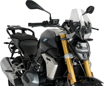Image de Ecran sport nu PUIG, transparent, homologué ABE pour Bmw r 1250