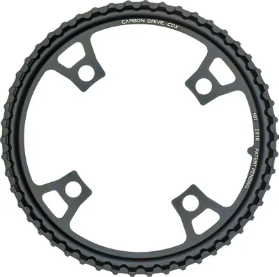 Produktbild von Gates CDX vordere Riemenscheibe vorne Kettenblatt 50T Zähne 4Loch 104mm BCD