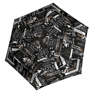 Immagine prodotto di doppler ombrello tascabile ombrello Fiber Havanna Soul Scribble Black nero