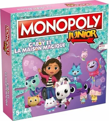 Produktbild von Tischspiel Winning Moves Monopoly Junior Gabby and the Magic House