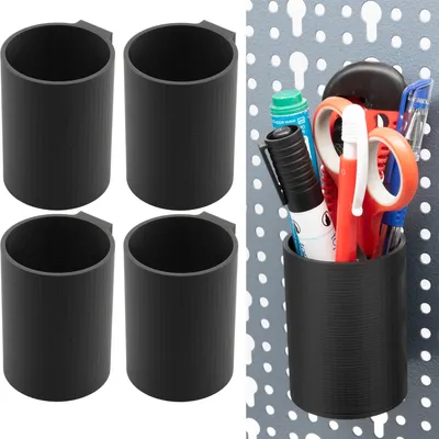 Produktbild von 4x Werkzeughalter für Küpper Lochwand Werkzeugwand Stifte Bohrer Zubehör Halter