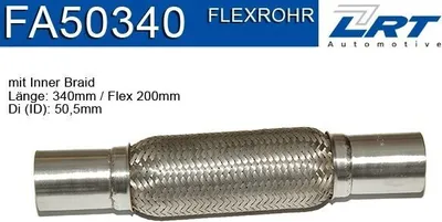 Produktbild von LRT FA50340 Flexrohr Abgasanlage Auspuffrohr