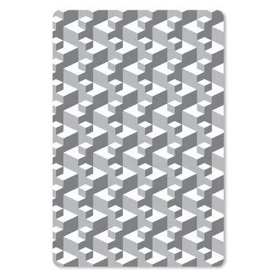 Produktbild von MuchoWow® Mauspad Mousepad Muster - Blöcke - 3D 18x27 cm - Mousepads - Maus Mat - Pad - Mausunterlage