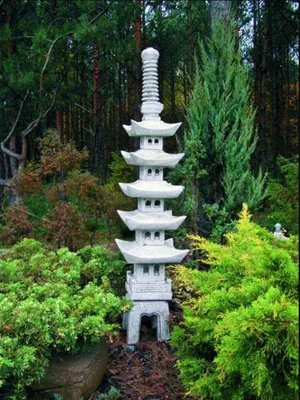 Immagine prodotto di Figura da giardino Figura astratta Scultura Statua Giapponese Decorazione Casa 614