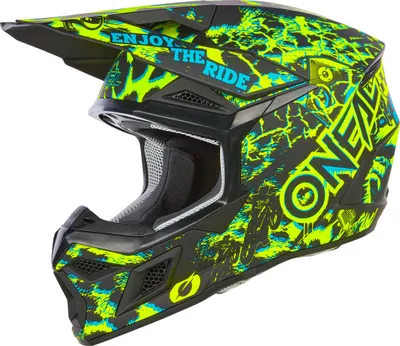 Produktbild von Oneal 3SRS Helm ASSAULT schwarz/neongelb