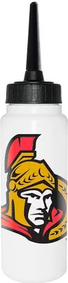 Produktbild von NHL Eishockey Trinkflasche, 1000 ml Fassungsvermögen, langer Trinkhalm, NHL-Teams: Ottawa Senators