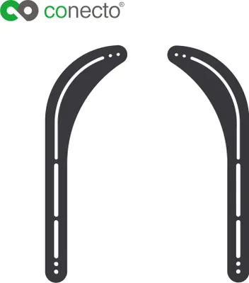 Produktbild von conecto CC50295 Soundbar Universalhalterung für Montage am TV oder Wandhalterung, Traglast: max. 15,0kg, VESA 400x400
