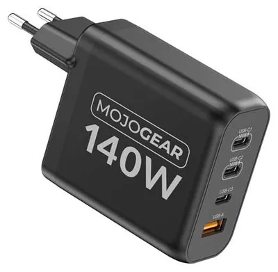 Zdjęcie produktu dla Ładowarka 140W z 4 portami USB c i a do laptopa telefonu