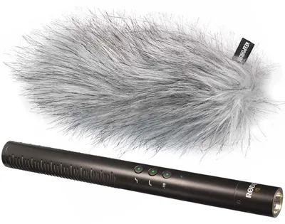 Obrázek produktu pro Směrový mikrofon Rode NTG-4 s větrnou clonou