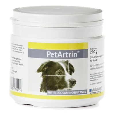 Produktbild von Alfavet PetArtrin 200 g | für Hunde | Unterstützung der Gelenkfunktion