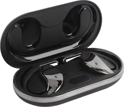 Zdjęcie produktu dla Słuchawki douszne z tłumaczeniem Bluetooth V5.4 z zaczepem na ucho Tłumacz językowy Długa żywotność baterii Czarny