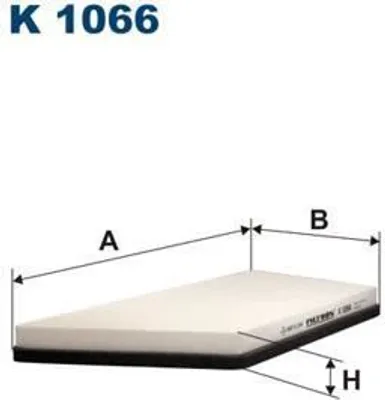 Immagine prodotto di Filtro aria abitacolo FILTRON K 1066