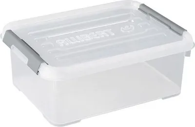 Produktbild von Allibert HANDY+ Box 12L, transparent / silber