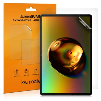 Produktbild von kwmobile 2x Schutzfolie kompatibel mit Samsung Galaxy Tab S7 Plus / Tab S7 FE - Folie klar Full Screen Tablet