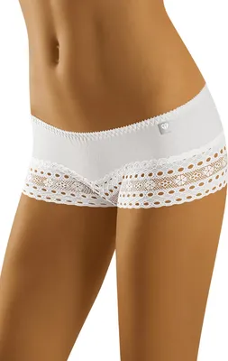 Image de Wol-Bar Diamond 3513 white M Kalhotky šortky