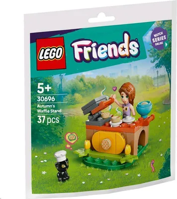 Obrázek produktu pro LEGO Friends Autumn a její stánek s vaflemi, Sada na stavění, 5 rok/roky, Plast, 37 kusů, 37 g