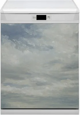 Produktbild von Magnete  Küche Magnetmatte Magnet für Spülmaschine Abwaschbar Dekor 60x70 cm  - Blaue Wolken