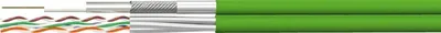 Produktbild von 100 Meter homeway Hybridkabel Eca Kat7/Koax HW-KGMH-F1-Eca-R100