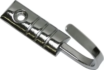 Produktbild von Gardinia Raffhaken Geo chrom, Metall