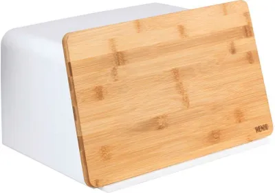 Immagine prodotto di WENKO Scatola per il pane con tagliere Vassoio BAMBOO Contenitore per il pane Scatola Kubo