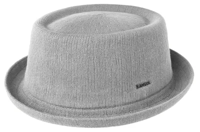 Kangol Sommerhut Player aus Bambus in grau