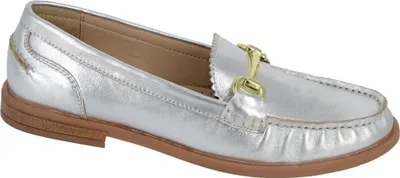 Immagine prodotto di Cipriata - Scarpe slip-on donna "Nicolosa", pelle DF2433 (38 EU) (Argento)