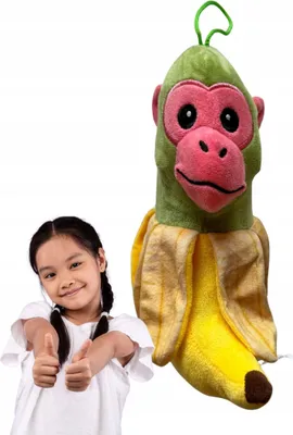 Produktbild von Plüsch Chimpanzini Bananini - Tralalero Tralala 35cm