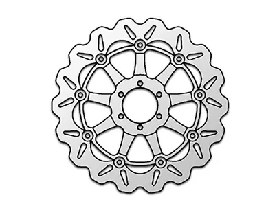 Immagine prodotto di Disco freno Galfer DF660CW WAVE® flottante anteriore 320x5mm per Aprilia AF 1 Replica Europa NA 8 Mana ABS GT Pegaso 6 Trail Tuono, Cagiva Mito EV SP525