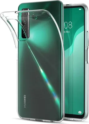 Produktbild von Schutzhülle für Huawei P40 Lite 5G Hülle Transparent Slim Cover Clear Case