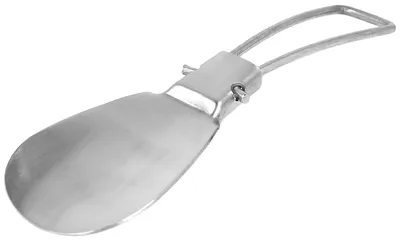 Produktbild von Edelstahl Reise Schuhlöffel Klappbar klein flach für Handtasche Schuhanzieher Outdoor Camping Kompakt Mini Schuhanziehhilfe Metall auch für Kinder