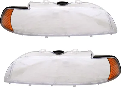 Produktbild von TYC Streuscheiben Set für 5er BMW E39 Facelift 2000-2003 Scheinwerfer Scheibe Gl