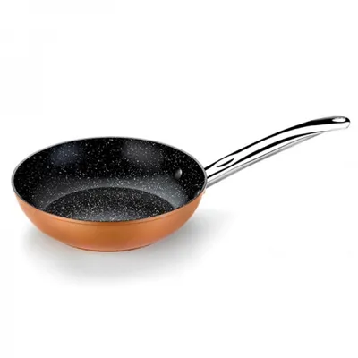Produktbild von Monix M740020, Rund, Allzweckpfanne, Schwarz, Kupfer, QuanTanium, Aluminium, 4 mm