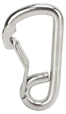 Produktbild von Karabinerhaken mit Karabinerhaken aus Edelstahl 316, Marinequalität, robuste Haken für Tauchausrüstung