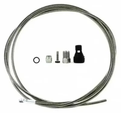 Produktbild von Formula Cura Aramidic Lining Banjo Fd50543-00 Bremsschlauch Satz Silber 2000 mm Silber 2000 mm