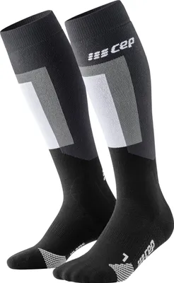Obrázok produktu pre CEP termo ponožky, lyžiarske, vysoké BLACK/GREY BLACK/GREY III