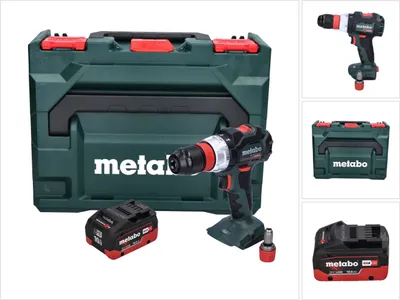 Obrázek produktu pro Akumulátorový vrtací šroubovák Metabo BS 18 LT BL Q 18 V 75 Nm bez kartáčů + 1x akumulátor 10,0 Ah + metaBOX - bez nabíječky