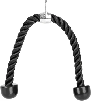 Produktbild von Trizepsseil, schwarz, 65 cm