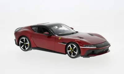 Produktbild von Bburago BBU18-26033RED - 1/24 Ferrari 12 Cilindri, rot/schwarz - Neu