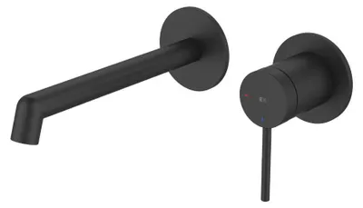Image de Envol II mitigeur encastré lavabo noir Essebagno