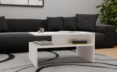 Produktbild von Moderner Couchtisch BOSTON mit Ablage