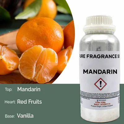 Productafbeelding van Pure geurolie met mandarijnsmaak - 500 ml